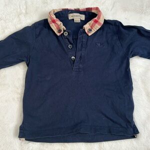 Burberry kids button shirt